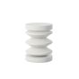 Iris White Side Table by OTI | Style Our Home