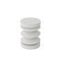 Iris White Side Table