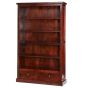 Marwick Dark Mango Large Bookcase by Karvello Designs | Style Our Home