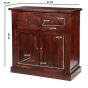 Marwick Dark Mango 2 Door Sideboard