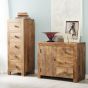 Karoo Light Mango 3 Drawer Sideboard