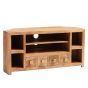 Karoo Light Mango Corner Tv Unit by Karvello Designs | Style Our Home