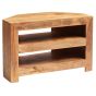 Karoo Light Mango Open Corner Tv Unit by Karvello Designs | Style Our Home