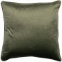 Velvet Piped Cushion Olive by Malini | Style Our Home