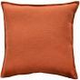 Poly Linen Mix With Flange Rust by Malini | Style Our Home