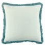 Slub With Heavy Blue Fringe by Malini | Style Our Home