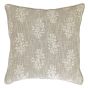 Printed Block Flower Dble Sided Cushion Natural by Malini | Style Our Home
