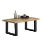 Wessex Solid Wood & Metal Coffee Table by Karvello Designs | Style Our Home
