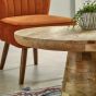 Wessex Solid Wood Coffee Table Mushroom Style