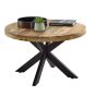 Wessex Solid Wood Coffee Table With Metal Spider Legs