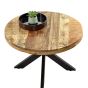 Wessex Solid Wood Coffee Table With Metal Spider Legs by Karvello Designs | Style Our Home