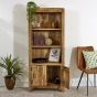 Wessex Solid Wood Bookcase With Doors
