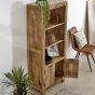 Wessex Solid Wood Bookcase With Doors