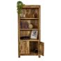 Wessex Solid Wood Bookcase With Doors