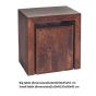 Karoo Dark Mango Cubed Nest Of 2 Tables