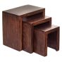 Karoo Dark Mango Nest Of 3 Tables