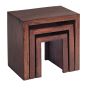 Karoo Dark Mango Nest Of 3 Tables by Karvello Designs | Style Our Home