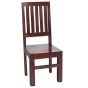 Karoo Dark Mango Slat Back Chair by Karvello Designs | Style Our Home