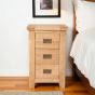 Montane Crest 3 Drawer Bedside Cabinet