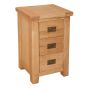 Montane Crest 3 Drawer Bedside Cabinet