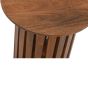Oakhaven Slatted Mango Wood Side Table