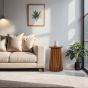 Oakhaven Slatted Mango Wood Side Table