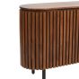 Oakhaven Slatted Mango Wood Large 2 Doors Sideboard