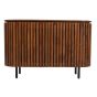 Oakhaven Slatted Mango Wood Large 2 Doors Sideboard by Karvello Designs | Style Our Home