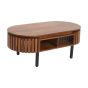 Oakhaven Slatted Mango Wood Rectangular Coffee Table