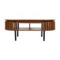 Oakhaven Slatted Mango Wood Rectangular Coffee Table