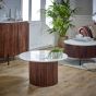 Marblestone Mango Wood Coffee Table With Marble Top