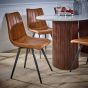 Marblestone Mango Wood Dining Table 170Cm With Marble Top