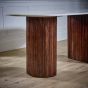 Marblestone Mango Wood Dining Table 170Cm With Marble Top