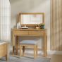 Velsta Oak Dressing Mirror by Hertiance Furniture | Style Our Home