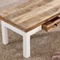 Timberlane Coffee Table With Drawer Solid Mango Wood