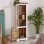 Timberlane Wood Bookcase/Display Cabinet - 3 Shelves & 1 Door