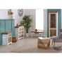 Timberlane Wood Bookcase/Display Cabinet - 3 Shelves & 1 Door