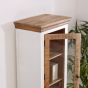 Timberlane Wood Bookcase/Display Cabinet - 3 Shelves & 1 Door