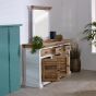 Timberlane Mirror Frame With Shelf Solid Mango Wood