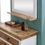 Timberlane Mirror Frame With Shelf Solid Mango Wood