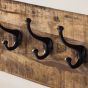 Timberlane Wood Shoe Rack & Hanger Wall Hook Set