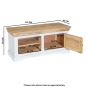 Timberlane Wood Shoe Rack & Hanger Wall Hook Set