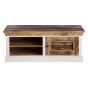 Timberlane Wood Shoe Rack & Hanger Wall Hook Set by Karvello Designs | Style Our Home