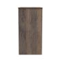 Nashville-3 Drawer Bedside Cabinet in White Matt & Vintage Oak 