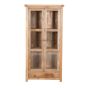 Oak Dominion Glazed Display Cabinet by Jali Editions  | Style Our Home