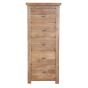Oak Dominion Estate 5 Drawer Tall Chest by Jali Editions | Style Our Home