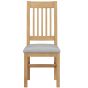 Evaro Oak Dining Chair (2pk)