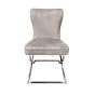 Hugo Taupe Chair by Indus Valley