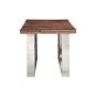 Railway Sleeper Lamp Table