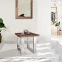 Railway Sleeper Lamp Table by Indus Valley
